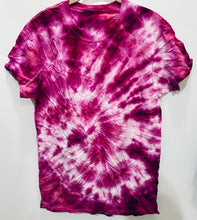 Load image into Gallery viewer, Unique Original One of a Kind Hand Dyed RUBY HALLOWEEN T-Shirt
