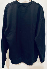 Load image into Gallery viewer, Unique Original One of a Kind Hand Appliquéd Multicolor SKELETON Black Sweatshirt
