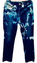 Load image into Gallery viewer, Unique Original One of a Kind Hand Bleached and Distressed INSPIRE Jeans
