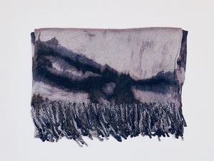 Unique Original One of a Kind Hand Dyed Pashmina Scarf