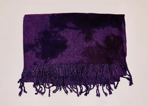 Unique Original One of a Kind Hand Dyed Pashmina Scarf