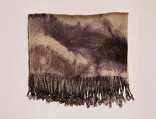 Load image into Gallery viewer, Unique Original One of a Kind Hand Dyed Pashmina Scarf
