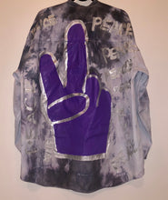 Load image into Gallery viewer, Unique Original One of a Kind Hand Dyed and Painted PEACE Shirt - HYLAN SHOOB
