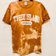 Load image into Gallery viewer, Unique Original One of a Kind Hand Dyed and Distressed TYBEE T-Shirt - HYLAN SHOOB
