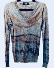 Load image into Gallery viewer, Unique Original One of a Kind Hand Dyed and Bleached KALEIDOSCOPE Sweater
