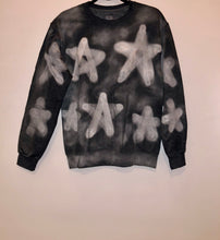 Load image into Gallery viewer, Unique Original One of a Kind Hand Painted Graffiti GALAXY Sweatshirt
