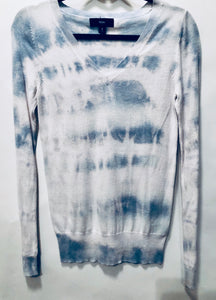 Unique Original One of a Kind Hand Dyed and Bleached LIFE Sweater - HYLAN SHOOB