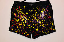 Load image into Gallery viewer, Unique Original One of a Kind Hand Painted NIGHT Shorts - HYLAN SHOOB
