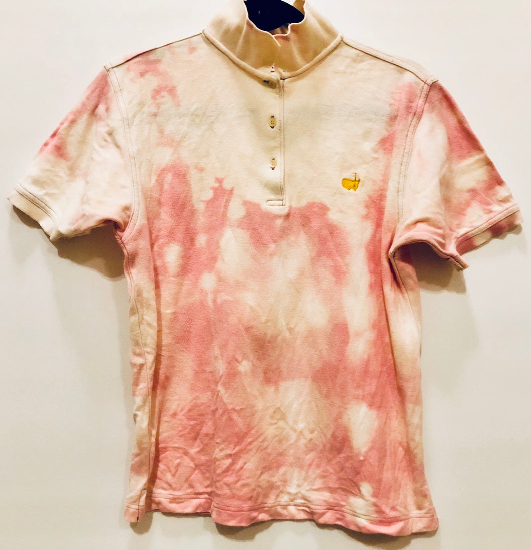 Unique Original One of a Kind Hand Dyed and Distressed THE MASTERS T-Shirt - HYLAN SHOOB