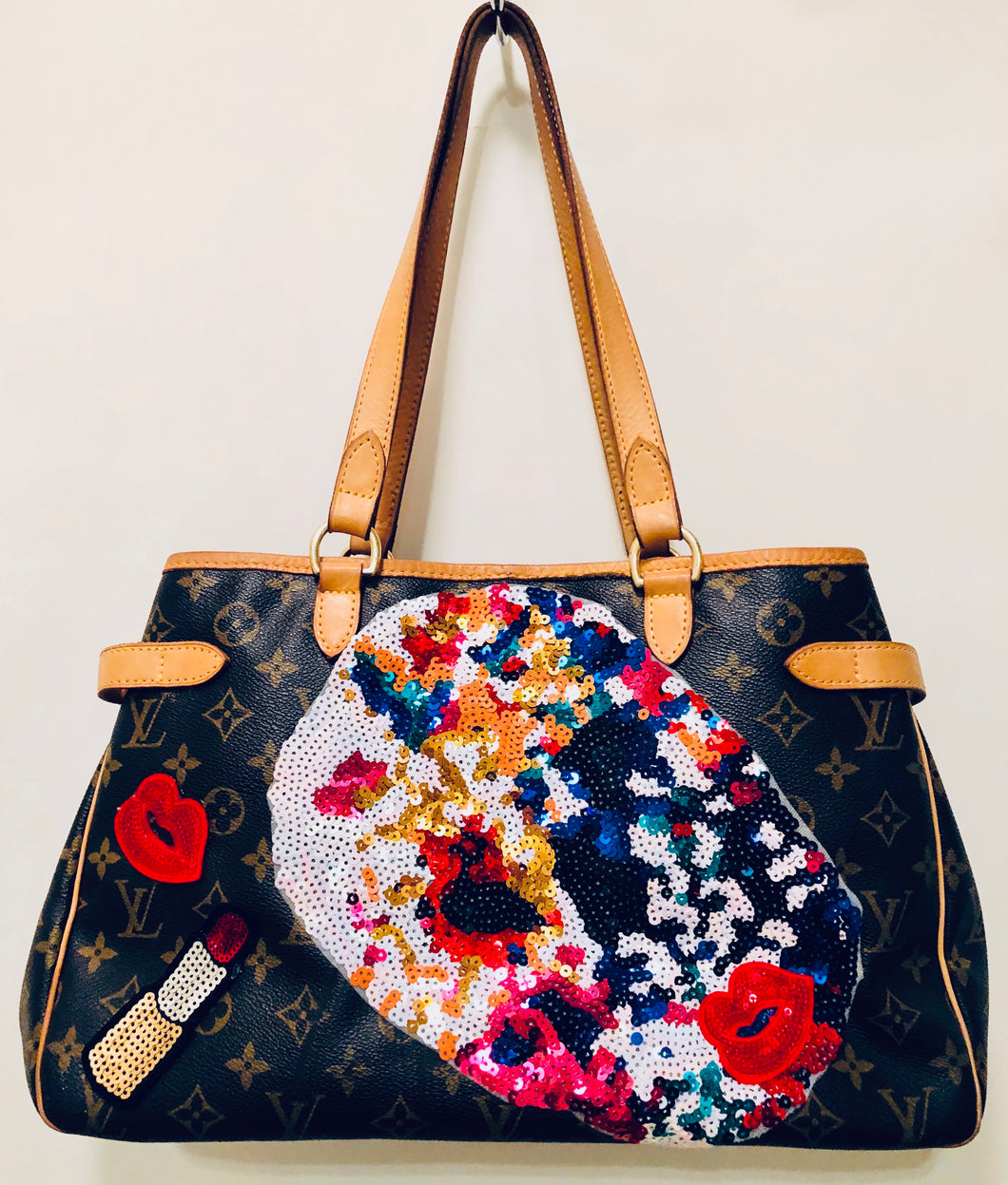 Unique Original One of a Kind Hand Appliquéd Vintage Handbags