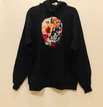 Load image into Gallery viewer, Unique Original One of a Kind Hand Appliquéd THE LOOK Hoodie Sweatshirt
