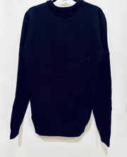 Load image into Gallery viewer, Unique Original One of a Kind Hand Appliquéd Black American Flag 🇺🇸 Sweater
