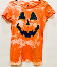 Load image into Gallery viewer, Unique Original One of a Kind Hand Dyed and Distressed JACK-O-LANTERN T-Shirt - HYLAN SHOOB
