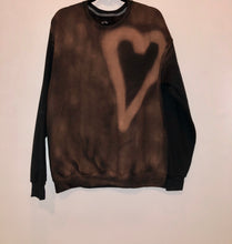 Load image into Gallery viewer, Unique Original One of a Kind Hand Painted Graffiti ROSE GOLD Sweatshirt
