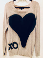 Load image into Gallery viewer, Unique Original One of a Kind Hand Painted POWER IN LOVE Sweater - HYLAN SHOOB
