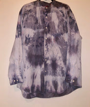 Load image into Gallery viewer, Unique Original One of a Kind Hand Dyed and Painted PEACE Shirt - HYLAN SHOOB
