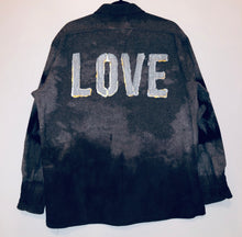 Load image into Gallery viewer, Unique Original One of a Kind Hand Dyed and Painted PRECIOUS LOVE Shirt - HYLAN SHOOB
