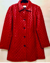 Load image into Gallery viewer, Unique Original One of a Kind Hand Painted LOVE Quilted Leather Trench Coat - HYLAN SHOOB
