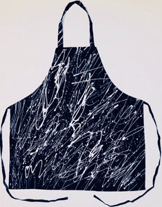 Unique Original One of a Kind Hand Painted and/or Appliquéd Apron - HYLAN SHOOB