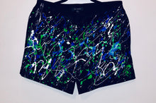 Load image into Gallery viewer, Unique Original One of a Kind Hand Painted DAY Shorts - HYLAN SHOOB
