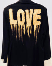 Load image into Gallery viewer, Unique Original One of a Kind Hand Painted LOVE Blazer - HYLAN SHOOB
