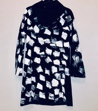 Load image into Gallery viewer, Unique Original One of a Kind Hand Painted THUNDER Rain Coat
