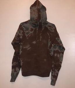 Unique Original One of a Kind Hand Dyed JOY Hoodie Sweatshirt