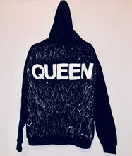 Load image into Gallery viewer, Unique Original One of a Kind Hand Painted QUEEN Sweatshirt
