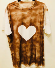 Load image into Gallery viewer, Unique Original One of a Kind Hand Painted OPEN HEART T-Shirt
