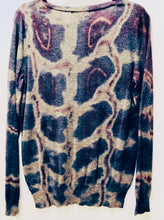 Load image into Gallery viewer, Unique Original One of a Kind Hand Dyed CIRCLE OF LIFE Sweater
