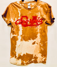 Load image into Gallery viewer, Unique Original One of a Kind Hand Dyed and Distressed GEORGIA T-Shirt - HYLAN SHOOB
