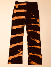 Load image into Gallery viewer, Unique Original One of a Kind Hand Dyed FLAMES Yoga Pants
