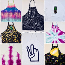 Load image into Gallery viewer, Unique Original One of a Kind Hand Painted and/or Appliquéd Apron - HYLAN SHOOB
